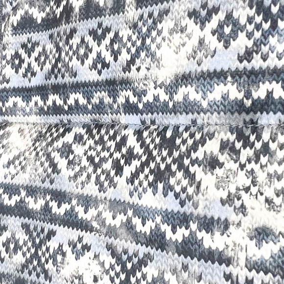 NWT RUFF HEWN‎ fairisle Puffer vest $84 tag SIZE MEDIUM new great gift women’s - Picture 3 of 7